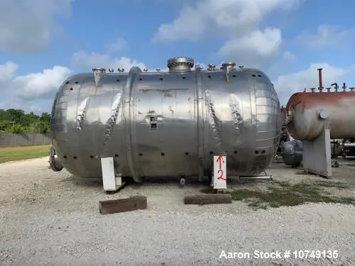 Used 11,360 Gallon Kunshan Bexcelle 316L Stainless Steel Pressure Vessel – Full Vacuum, 45 PSI