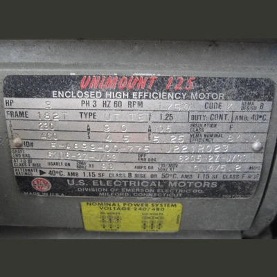 USED GALIGHER PUMPS D15SAA1100X24