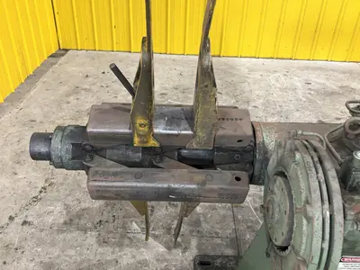 2,000 LBS X 12" LITTELL MODEL #20-12 DOUBLE END PULL OFF UNCOILER COIL REEL: STOCK #23713