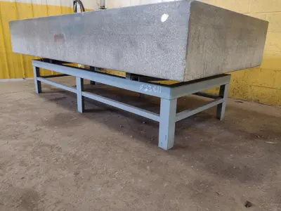 8' X 4' X 14" CHALLENGE PRECISION LAYOUT INSPECTION GRANITE TABLE: STOCK #23811