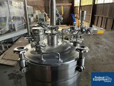 USED GS Stainless, Inc. 100 Liter GS Stainless Receiver Tank, S/S, 15#