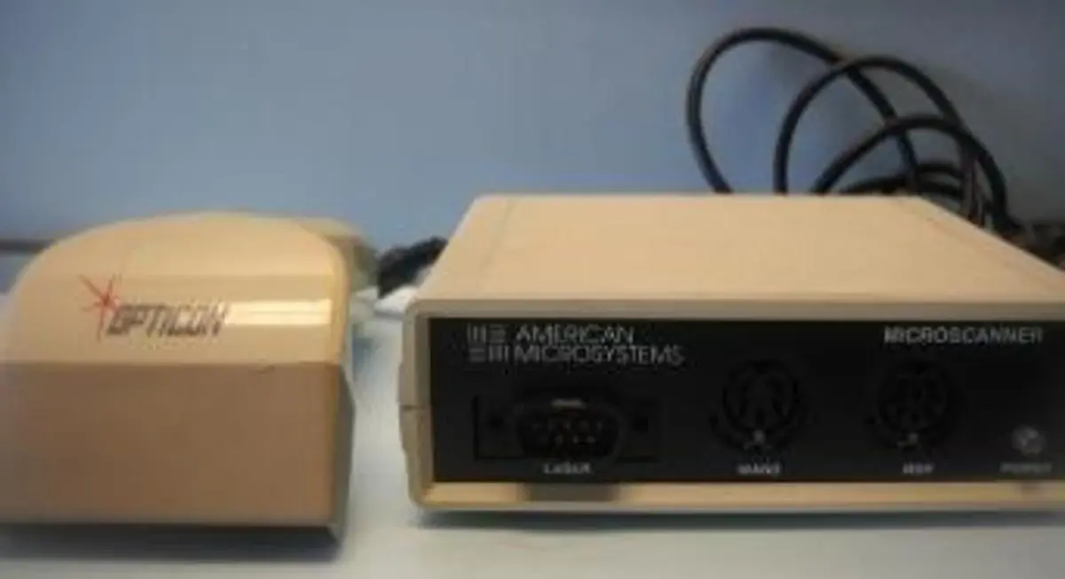 QTY. 1. AMERICAN MICROSYSTEMS MICRO SCANNER RS-23Z...