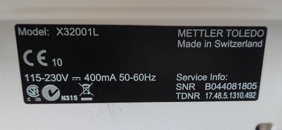 USED Mettler Toledo X32001L