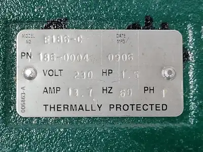 USED THERMALLY PR0TECTED E186