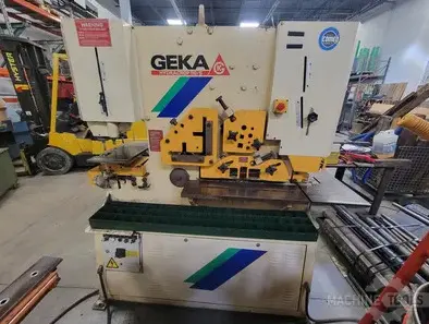 Used 2000 GEKA HYD-110 Ironworkers Florida US | Southern Fabricating Machinery Sales, Inc. #1486990