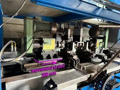 USED WRT DOUBLE HEAD LATHE FOR MILLING AND TURNING Ø500 MM