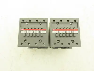 ABB AB 45 Contactor Motor Starter 120VAC Coil 22kw 600VAC 60A 4 Pole