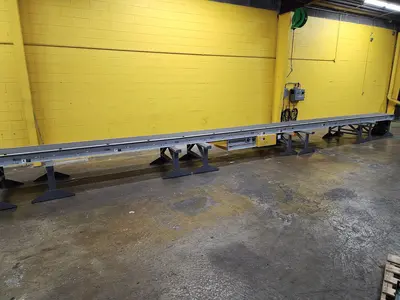 Used HYTROL SLIDER BED BELT CONVEYOR Belt Conveyors Wisconsin US | Packer City Sales #1318498