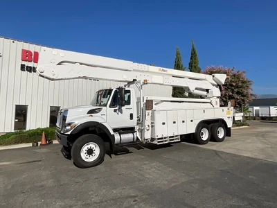 Used 2012 INTERNATIONAL 7400 Bucket (boom) trucks California US | Big Truck & Equipment #1412197