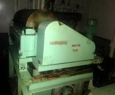 Sharples P3400 decanter centrifuge, 316SS.