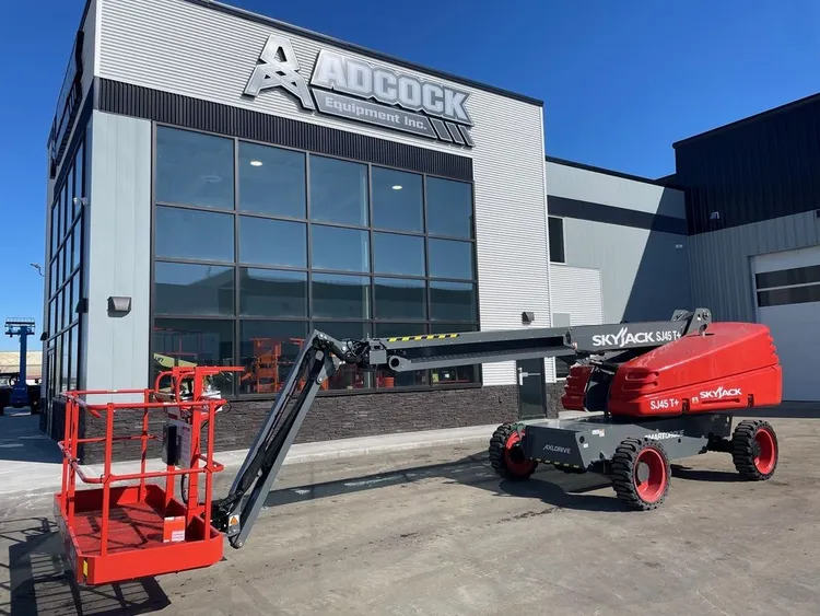 New | in-Stock 2025 SKYJACK SJ45 T+ TELESCOPIC BOOM LIFT Telescopic Boom Lifts Alberta CA | Adcock Equipment #1418106