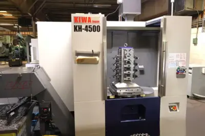 2021 KIWA KH-4500 MACHINING CENTERS,HORIZ,N/C & CNC(Incl.Pallet Changers) | Machinery Resources International (3)