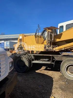 Used LIEBHERR 924 EXCAVATOR WITH LABOUNTY SHEAR Wheel Excavators Missouri US | US Recycling Equipment #1496248