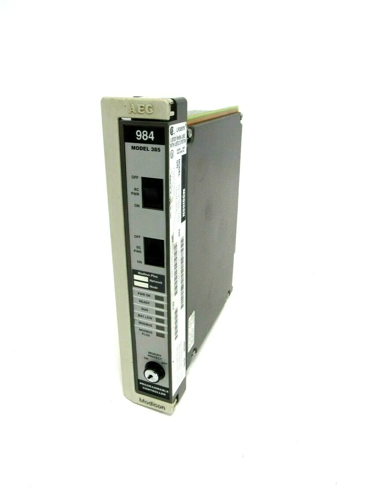 USED MODICON PC-F984-385 CONTROLLER 385 PCF984385 AS-97770-000