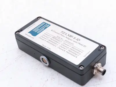 RJG PZ/LX8F-S-ID Vacuum Gauge Transducer Piezo Adapter Module 8 Channel
