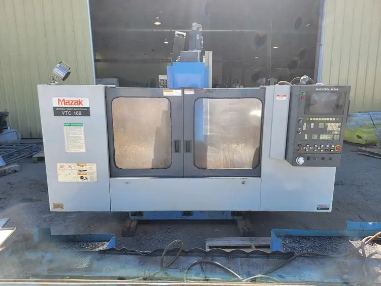 Used 1995 MAZAK VTC-16B Vertical Machining Centers British Columbia CA | Lenmark #237583