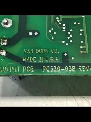 USED VAN DORN PC330-038