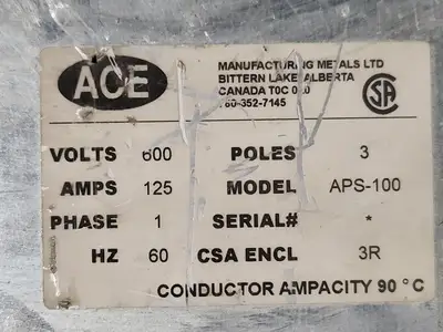 USED ACE APS-100