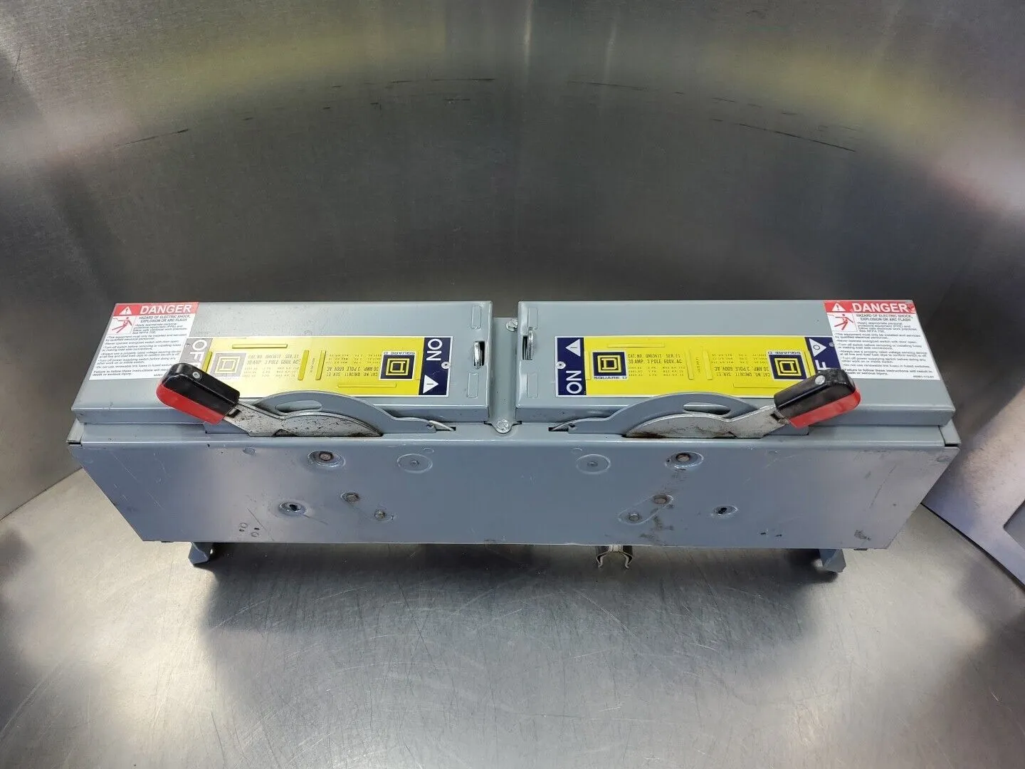 Square D QMJ361T Ser E1 Branch Switch, 30A 600V 3Pole. 4F-37