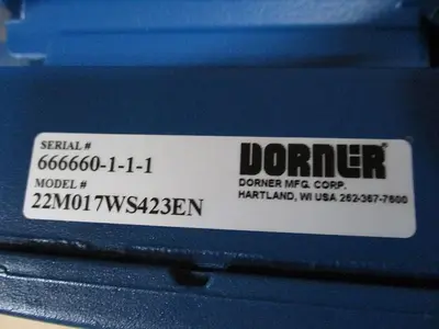 USED DORNER 22M01WS423EN