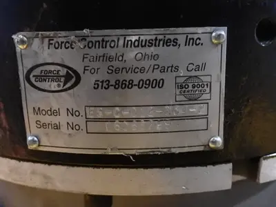 USED FORCE CONTROL INDUSTRIES ESC0123542