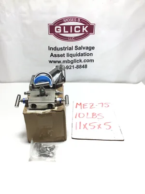 PGI M-694HHT-VSH Valve Fugitive Emissions Manifold Assembly w/Head Duty SS Manifold Bracket