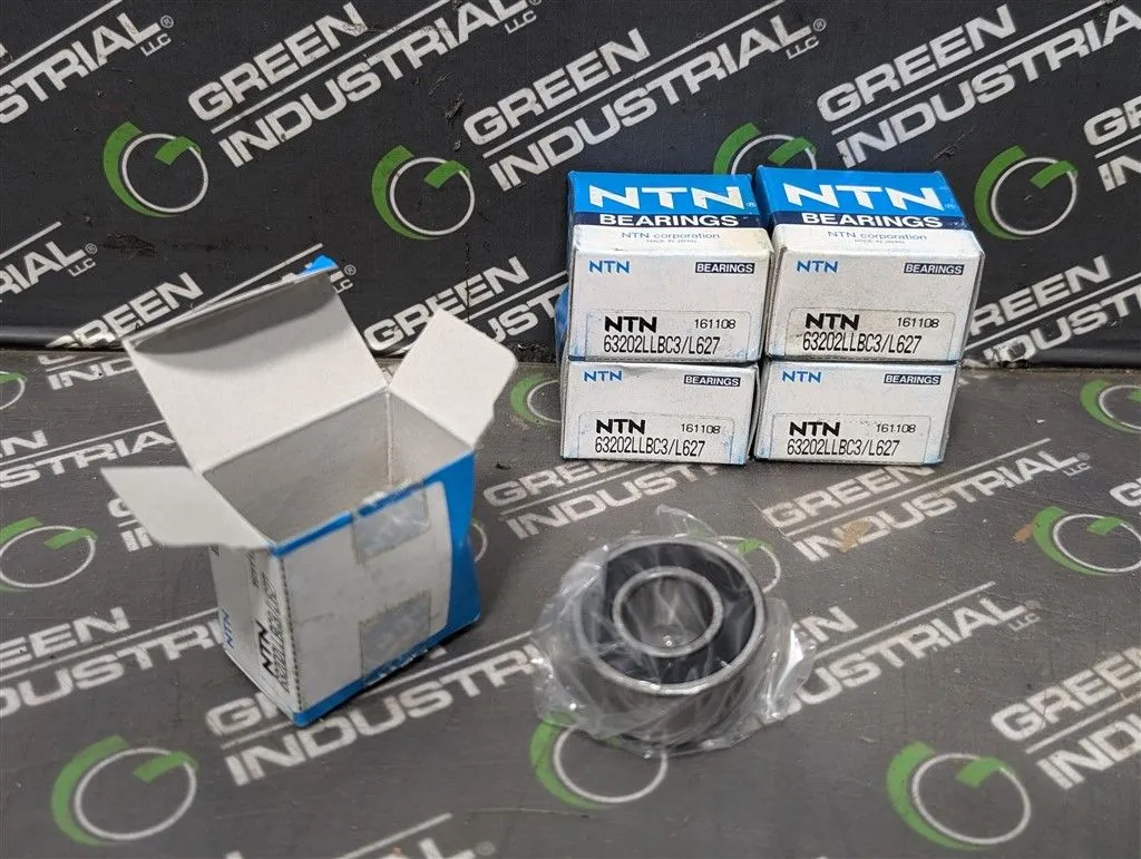 Lot of 5 NTN 63202LLBC3/L627 Single Row Radial Ball Bearings New NIB