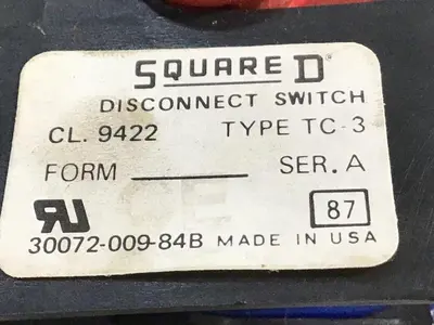 USED SQUARE D LR44199