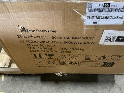 Used VEVOR SC-102V Cookers / Coolers / Fryers Michigan US | Miedema Asset Management Group #1325661