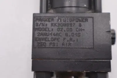 PARKER 02.00 CH2ANU44AC 6.010 FLUIDPOWER CYLINDER NEW STOCK #2520