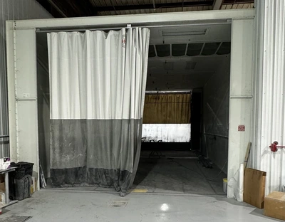 GLOBAL FINISHING SOLUTIONS Spray and Cure Curtain Booth Spray & Cure Booths | MAVERICK UNLIMITED INC. (6)