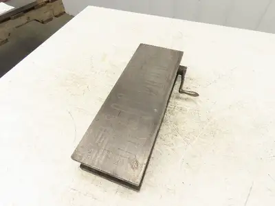 Brown & Sharpe 6"x18" Rectangular Permanent Magnetic Chuck 3.5"H Surface Grinder