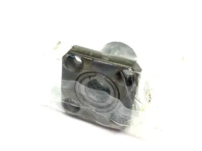 NEW MISUMI FLANGED LINEAR BALL BEARING WITH ROTARY CAPABILITY, SQUARE FLANGE