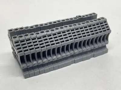Used Morsettitalia Euro 2.5 Terminal Block 5mm Gray LOT OF 20 Terminal Blocks Michigan US | Maverick Industrial Sales #1394951