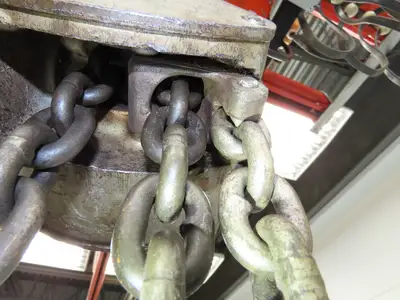 Coffing Superoid 2 Ton 4000Lb Manual Chain Fall Hand Hoist 12' 9" Lift