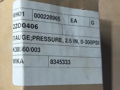 New | in-Stock WIKA 8345333 Parts (Hydraulics and Pneumatics) British Columbia CA | Lenmark #1440703