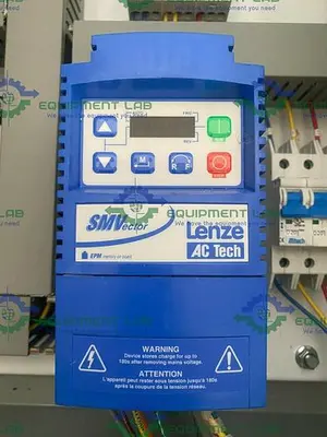 USED METTLER TOLEDO PANTHER DIGITAL WEIGHT DISPLAY & LENZE ESV4 INVERTER IN ENCLOSURE