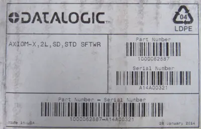 NEW DATALOGIC 1000062887 AXIOM-X LASER BAR CODE READER