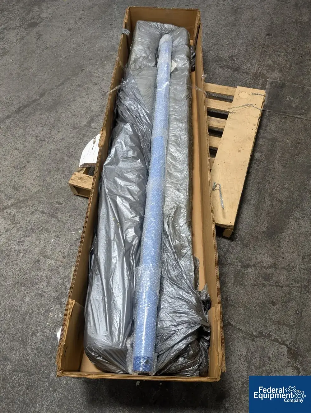 USED Pfaudler 500 Gal Pfaudler Glass Steel Baffle