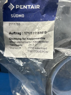 (2) PENTAIR 3” Valve Seals In Sealed Bag Fast Shipping! + Warranty