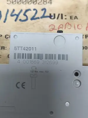 New | in-Stock SIEMENS 5TT42011 Miscellaneous Equipment (Electrical & Power) | Surplus Asset Holdings #1192778