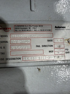 NEW Flowserve RG416SR5SN0GE00