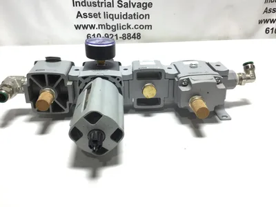 Parker Pneumatic Filter Regulator Filter Pressure Switch Solenoid Lock