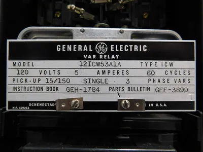 USED GENERAL ELECTRIC 12ICW53A2A