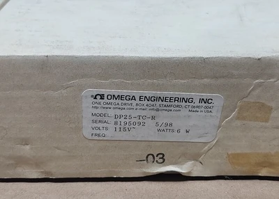NEW OMEGA DP25-TC-R