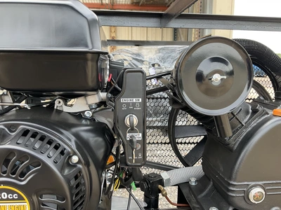 Used AGT INDUSTRIAL AC AIR COMPRESSOR Tank Mounted Air Compressors Michigan US | Miedema Asset Management Group #1339093
