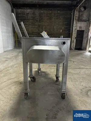 USED Scott Turbon Mixer 40 Gal Scott Turbon dual shaft paddle Mixer, S/S
