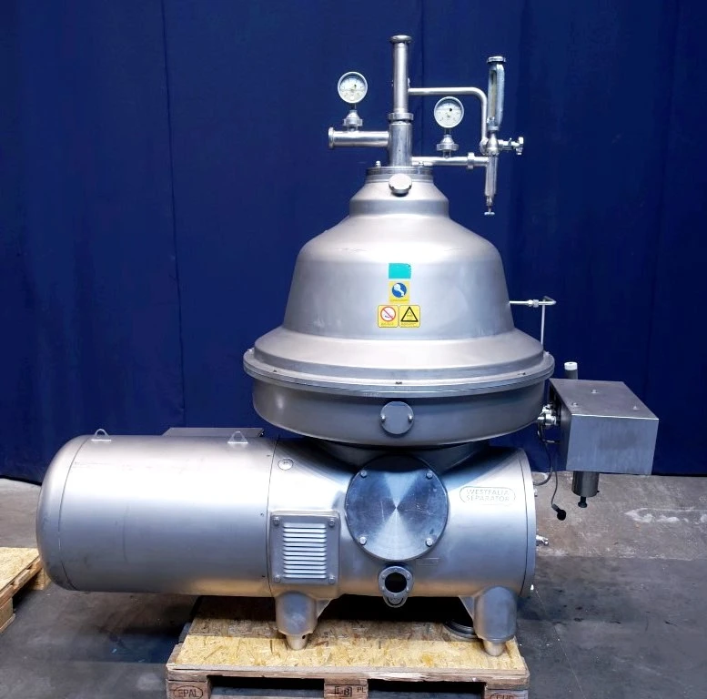 Westfalia CND 215-01-076 bactofuge - parts machine.