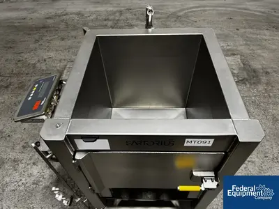 USED Sartorius 200 Liter Sartorius Palletank for Mixing Jacketed