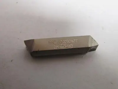 Horn 229.0500.31 P20 Carbide Grooving Insert P20 Box of 10